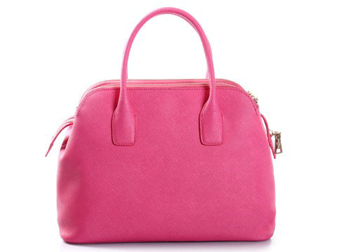 2014 Prada Saffiano Cuir Leather Tote Bag BN2560 rosered